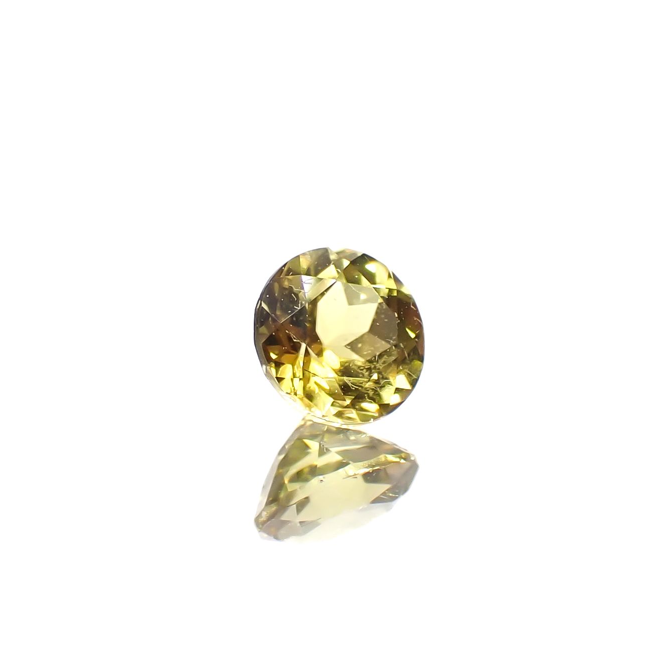 カナリートルマリン ザンビア・カナリー鉱山産 0.28ct[240527819]4x4mm前後