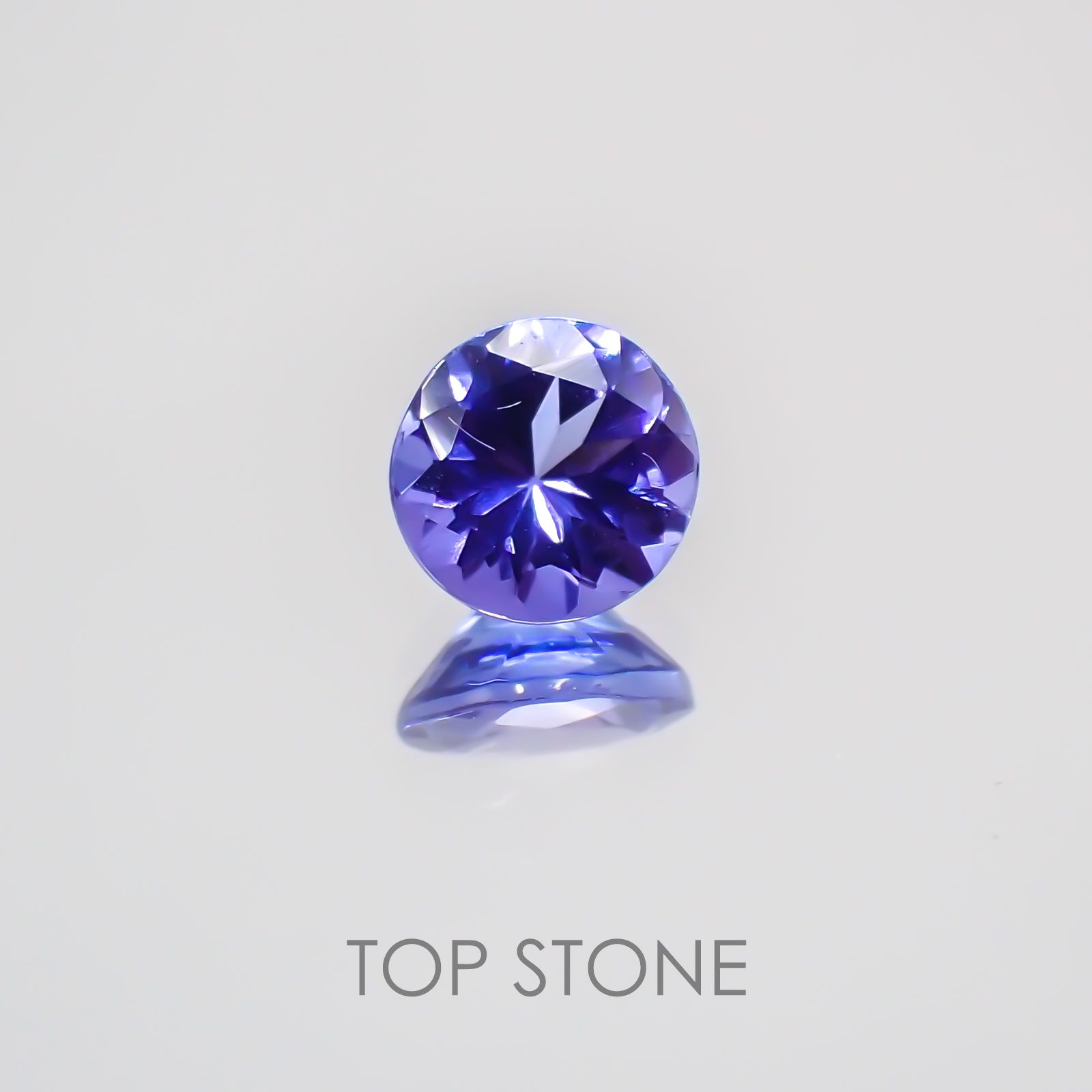 タンザナイト(宝石名タンザナイト) タンザニア産 0.48ct 識別済[210610071]5×4.8mm前後
