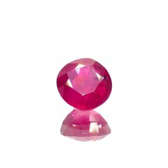 ルビー(宝石名ルビー非加熱) ミャンマー産 1.37ct GIA鑑付[20073767]6.1×5.8mm前後