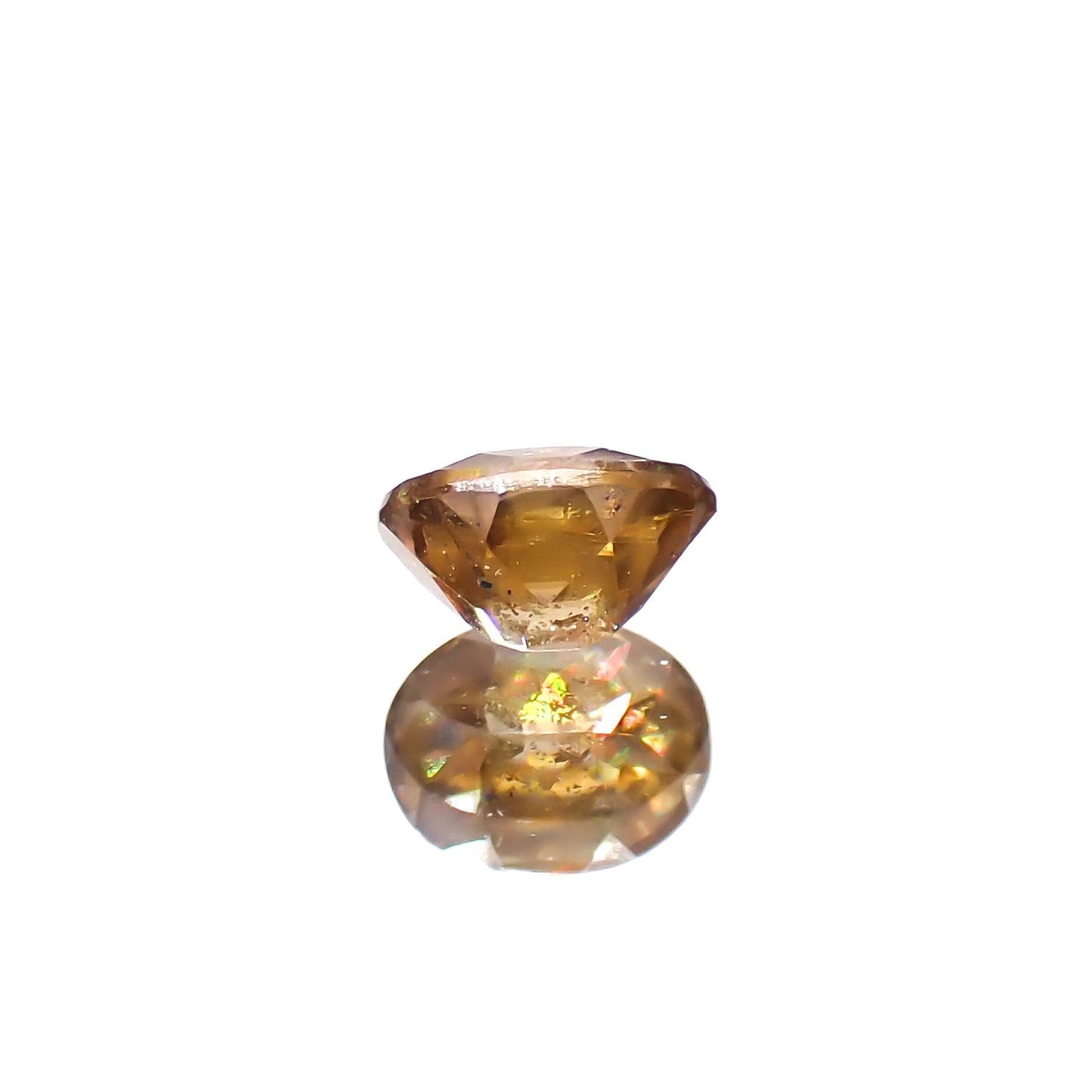 アナテース(宝石名アナテース)ブラジル産 0.544ct ソ付(日独)[240728563]5.26x4.11mm前後