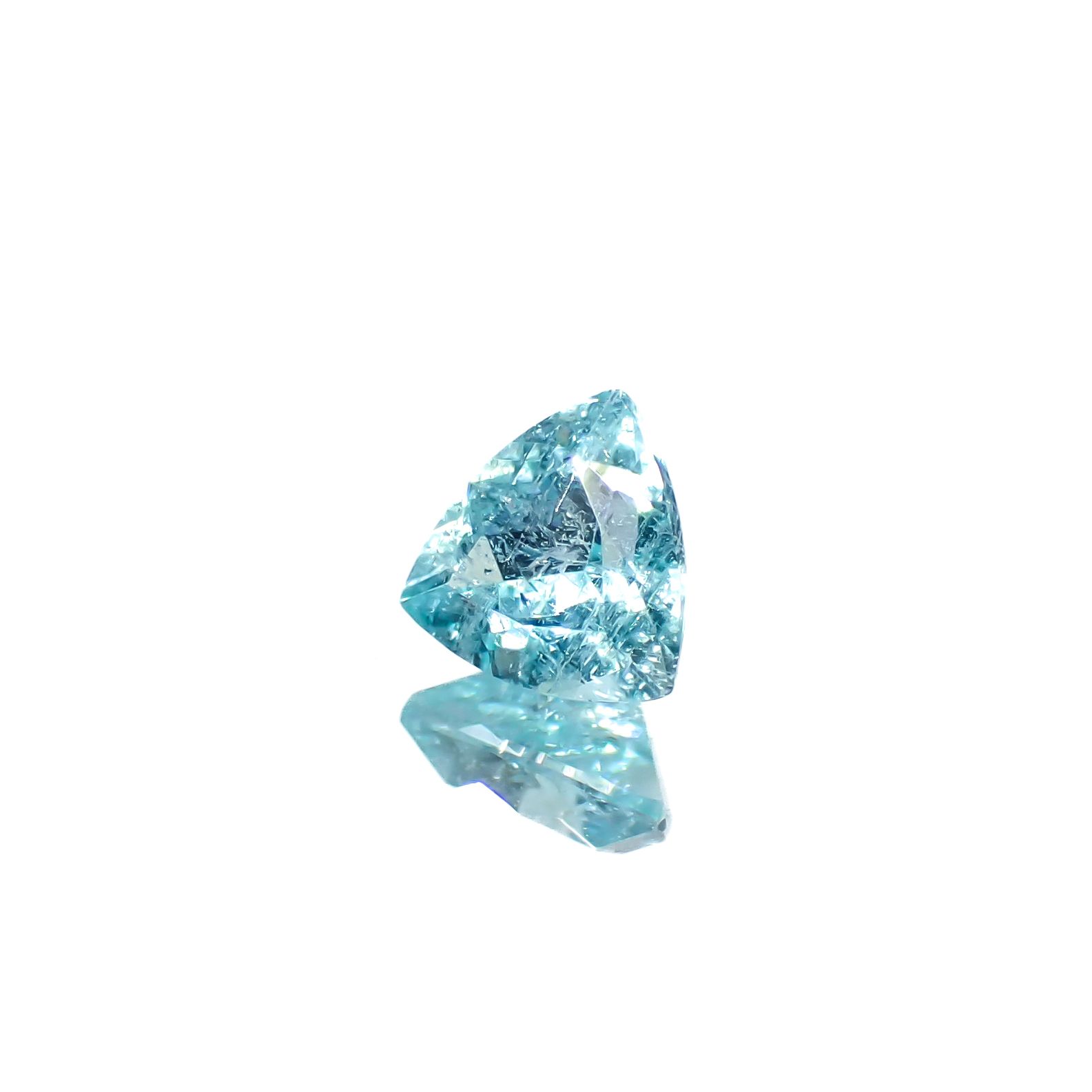 パライバトルマリン ブラジル・キントス鉱山産 0.27ct[240928724]4.3x4.3mm前後