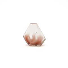 ファントムクォーツ 原石スライス ブラジル産 5.73ct[220716814]12x16.3mm前後