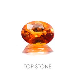 スペサルティンガーネット ナイジェリア産 ルース 1.13ct[20128094]7.1×5.4mm前後