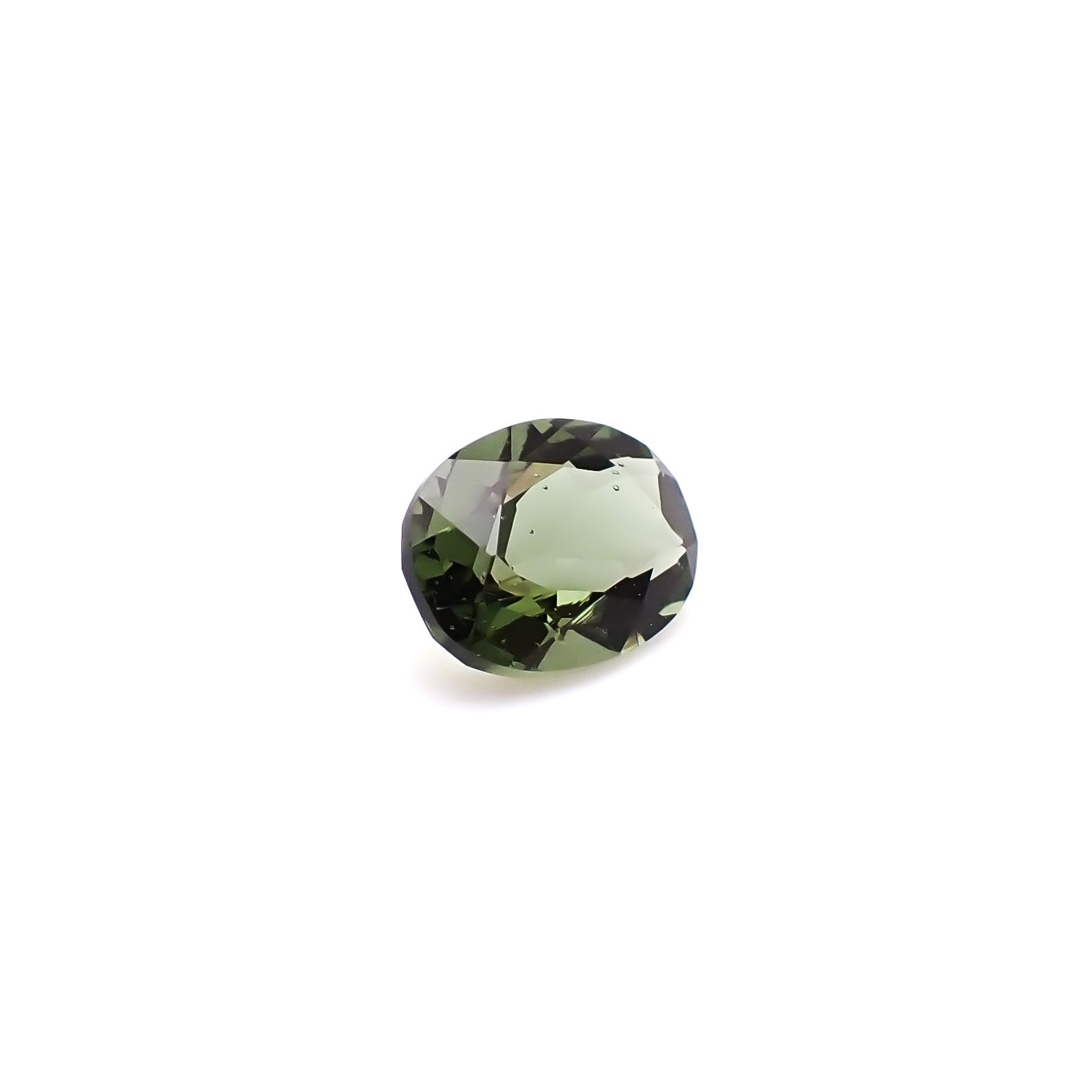 モルダバイト 発見地：旧チェコスロバキア 1.16ct / 8.2x6.2mm前後 [260832690]