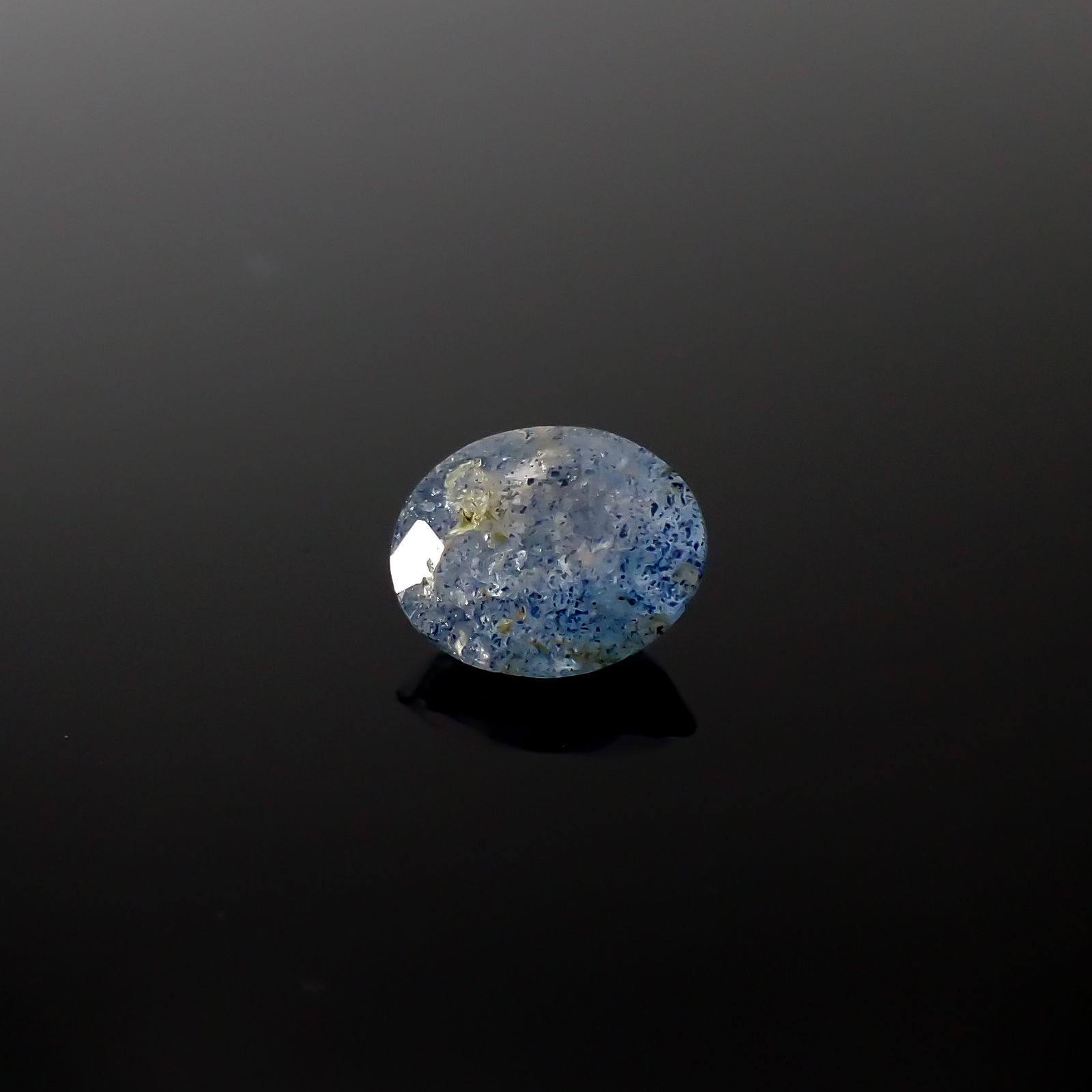 ラズライトインクォーツ アフガニスタン産 1.36ct[240125852]8.3x7mm前後