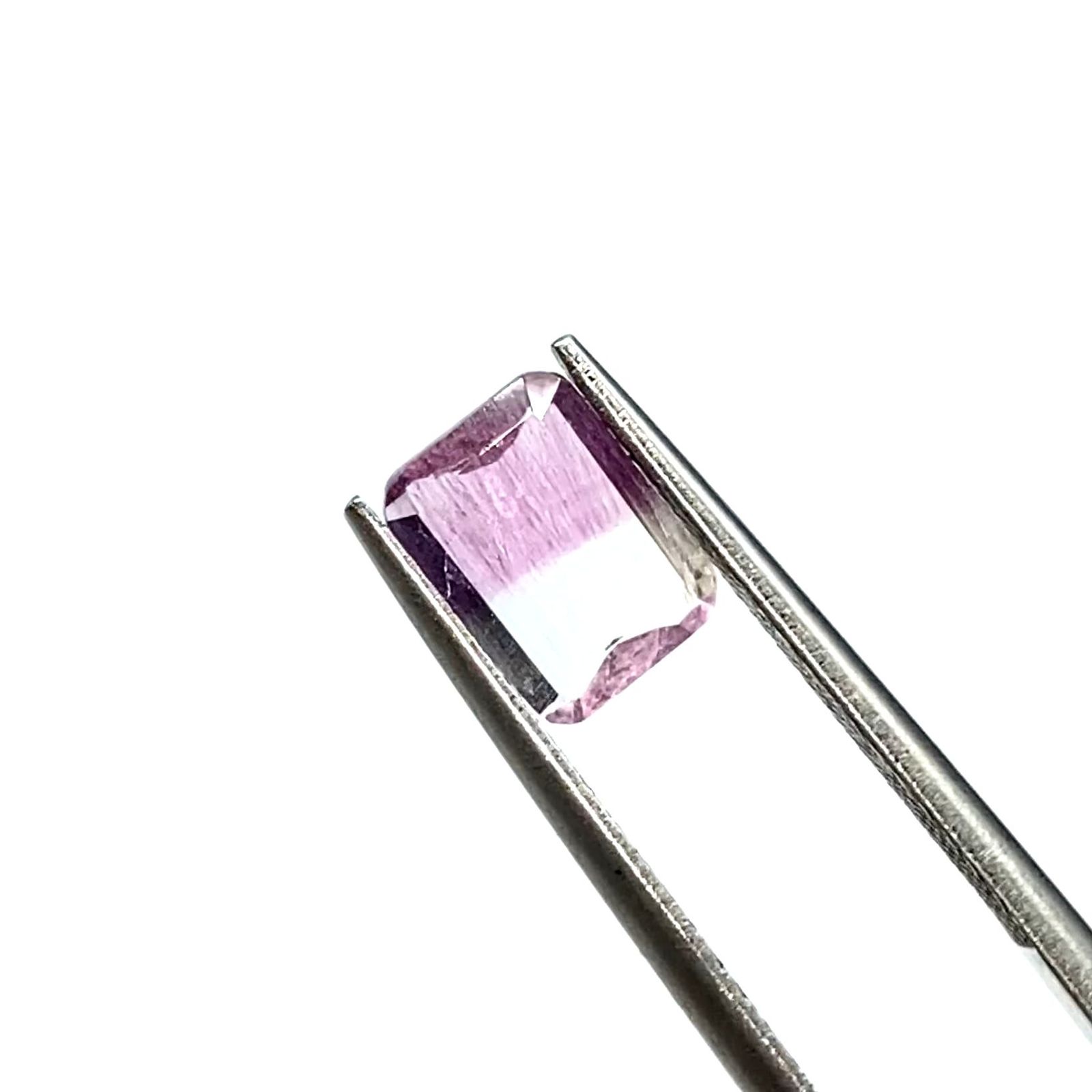 バイカラーフローライト 中国産 1.41ct [220917983]7.9x5.9mm