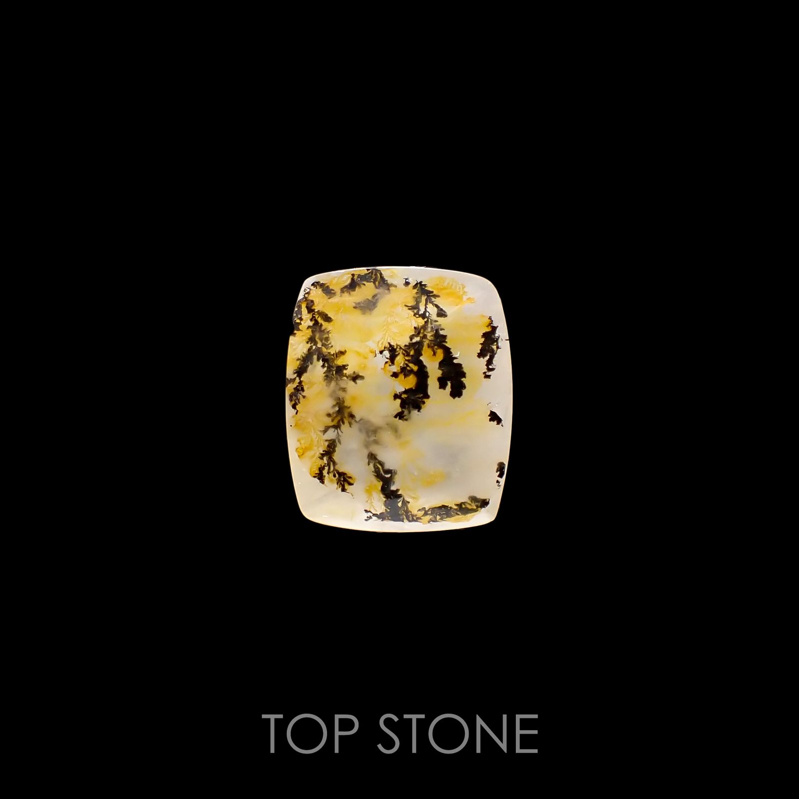 デンドリチッククォーツ ブラジル産 4.97ct[220115117]12.4x10.6mm前後