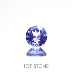 タンザナイト(宝石名タンザナイト)タンザニア産 0.52ct 識別済[220516043]5x5mm前後