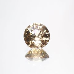 イエロージルコン(宝石名ジルコン)スリランカ/カンボジア産 1.50ct 識別済[230823197]6.4x6.3mm前後