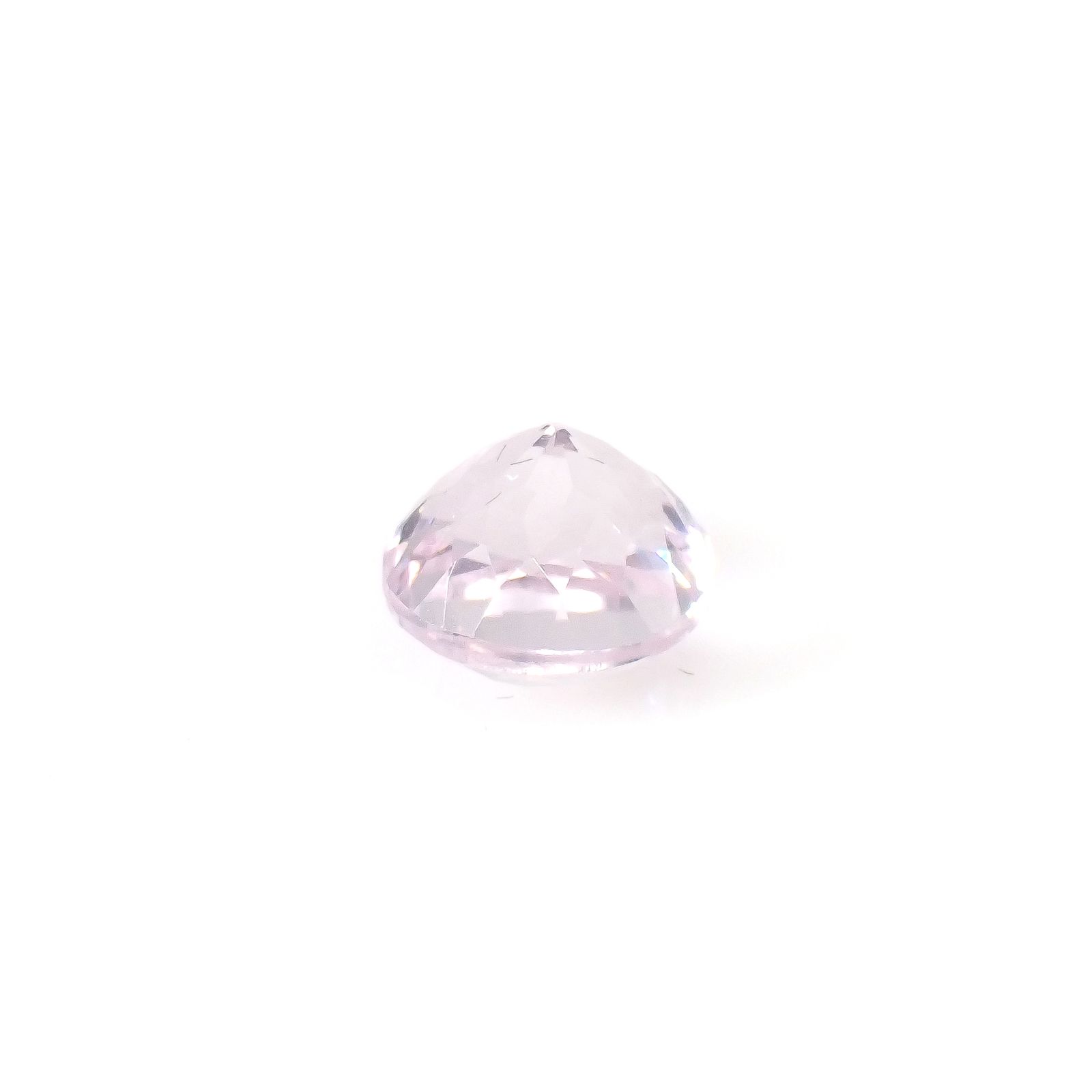 クンツァイト アフガニスタン産 2.67ct[240125357]8.2x8.1mm前後