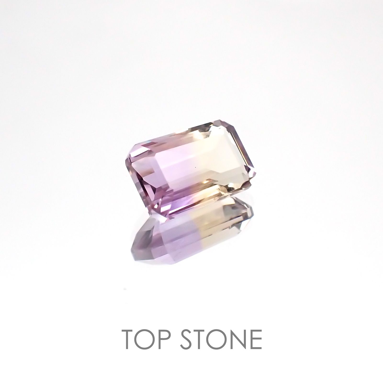 アメトリン ブラジル産 ルース 1.41ct[21028378]8.4×5.5mm前後
