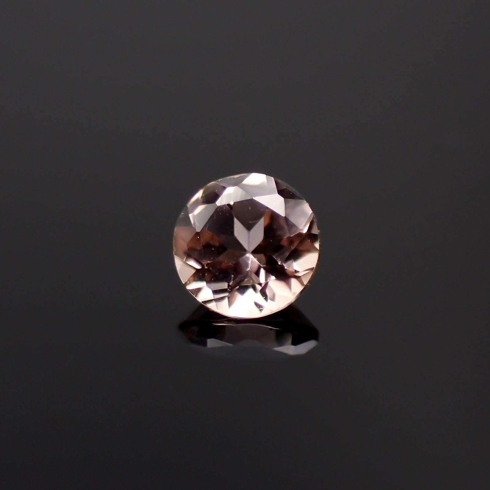 インペリアルトパーズ ブラジル産 0.16ct[230923511]3.3x3.3mm前後