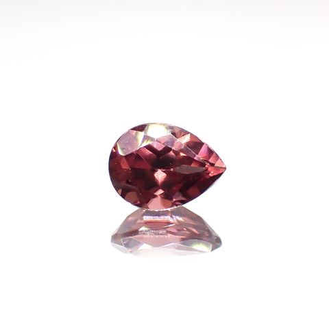 ピンクジルコン(宝石名ジルコン)スリランカ/カンボジア産 1.69ct 識別済[220114926]7.9x5.9mm前後