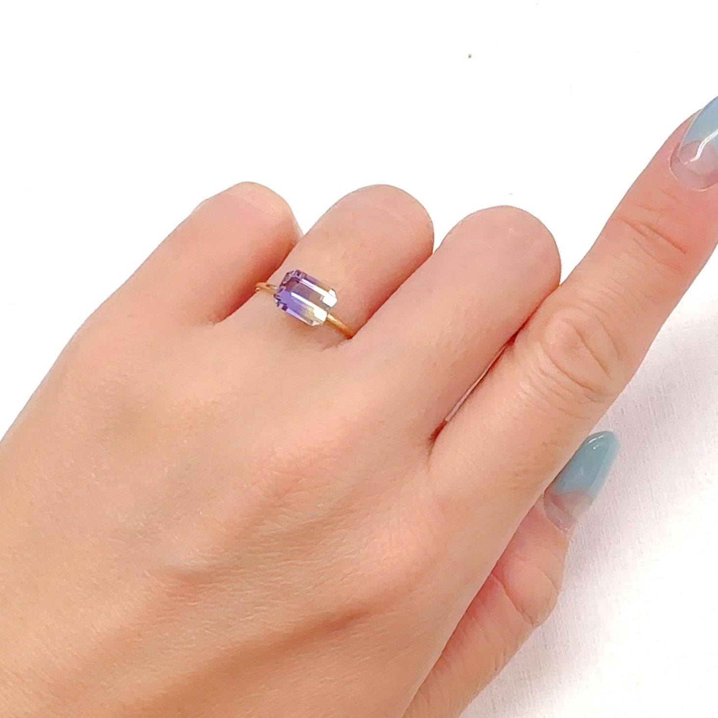 アメトリン ボリビア産 1.64ct[240928876]8x6.1mm前後