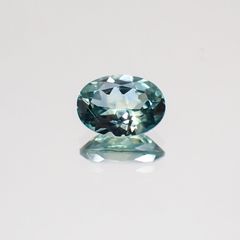 モンタナサファイア アメリカ産 ルース 0.73ct[20129305]6.6×4.6mm前後