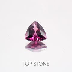 グレープガーネット ブラジル産 ルース 0.72ct[21019683]5.4×5.4mm前後
