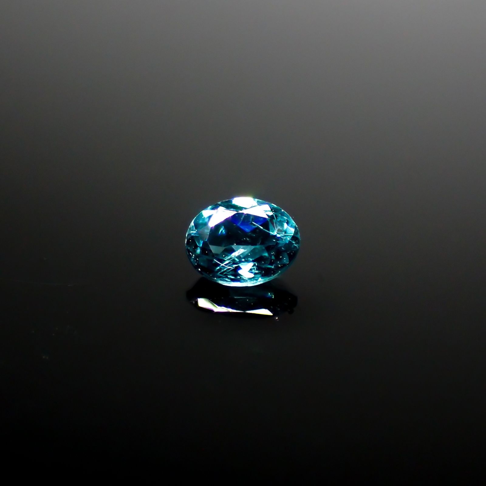 ブルーグリーントルマリン ブラジル産 0.19ct[240628036]3.9x3mm前後