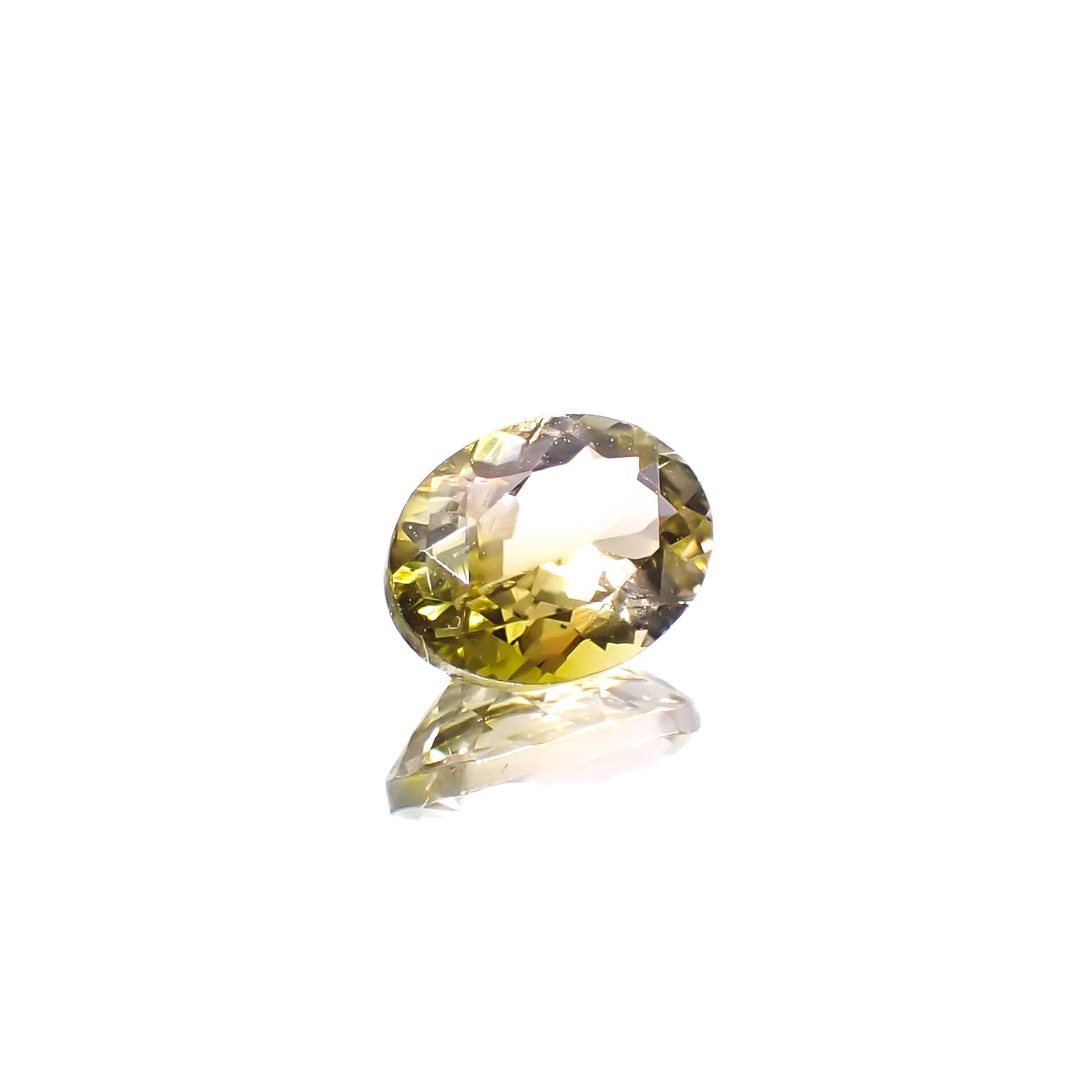 イエロートルマリン ブラジル産 0.78ct[240929019]7x5.1mm前後