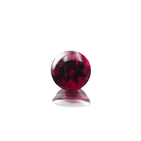 ◇バフカット◇クロムパイロープガーネット アメリカ・アリゾナ州産 0.72ct[231224539]5.5x5.5mm前後