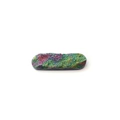 ◇フリーフォーム◇レインボーパイライト 原石 ロシア産 11.78ct[240326426]29.3x8.3mm前後