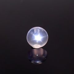 スターローズクォーツ マダガスカル産 3.33ct / 10.2x10.2mm前後 [250730823]