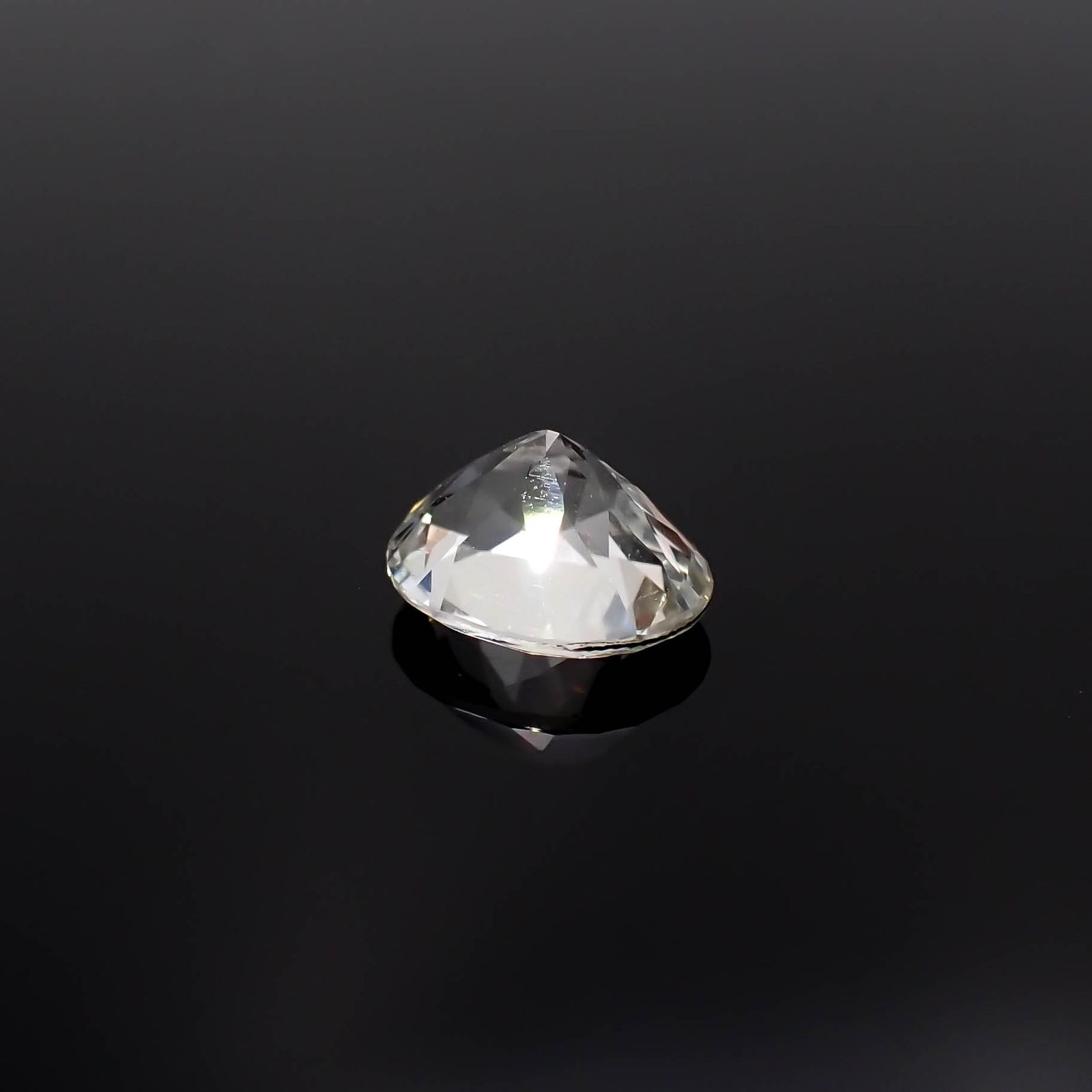 アクロアイト 非加熱(宝石名トルマリン)ナイジェリア産 1.24ct 識別済[231225205]7.6x6.2mm前後