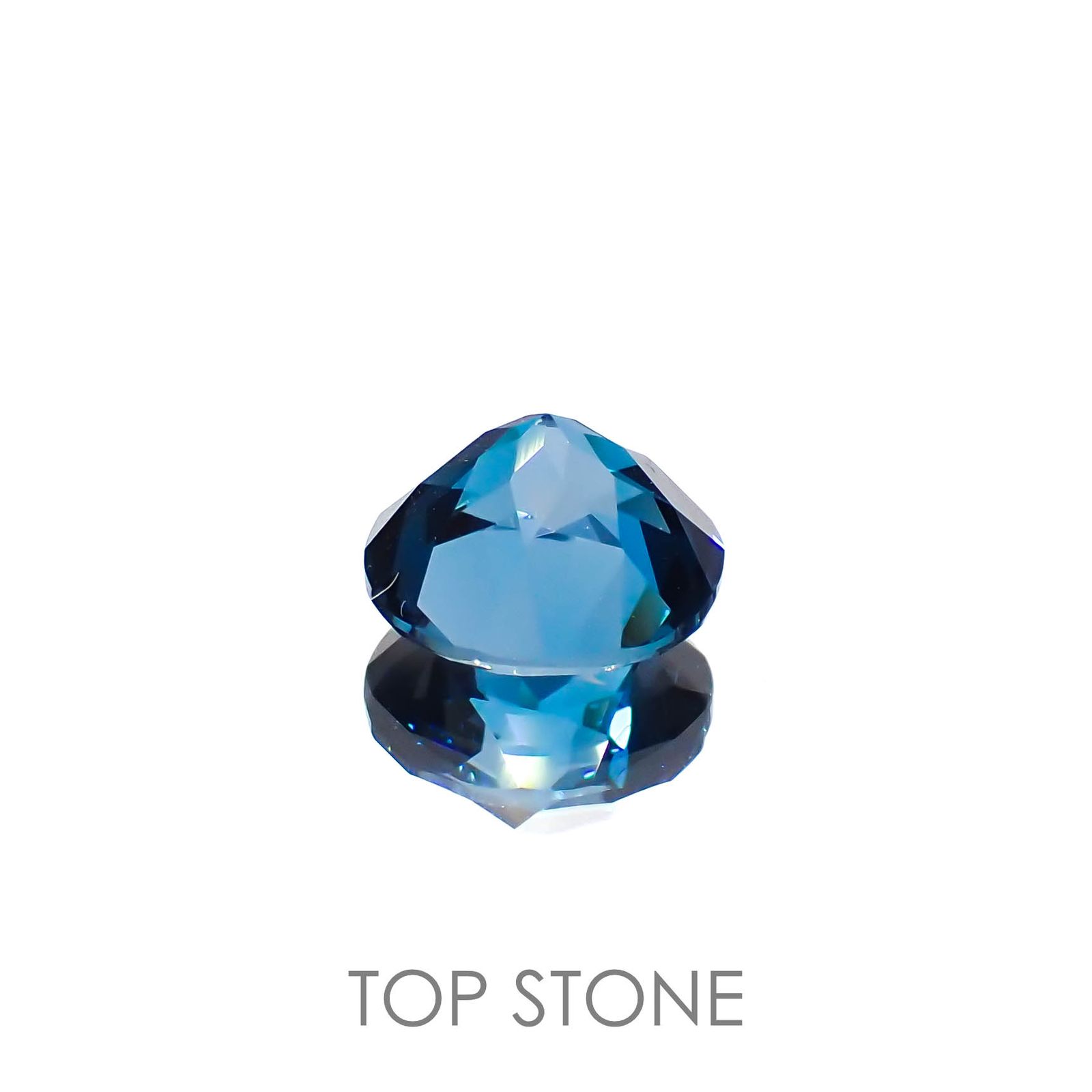 ロンドンブルートパーズ ブラジル産 1.58ct[221219295]7x7mm前後