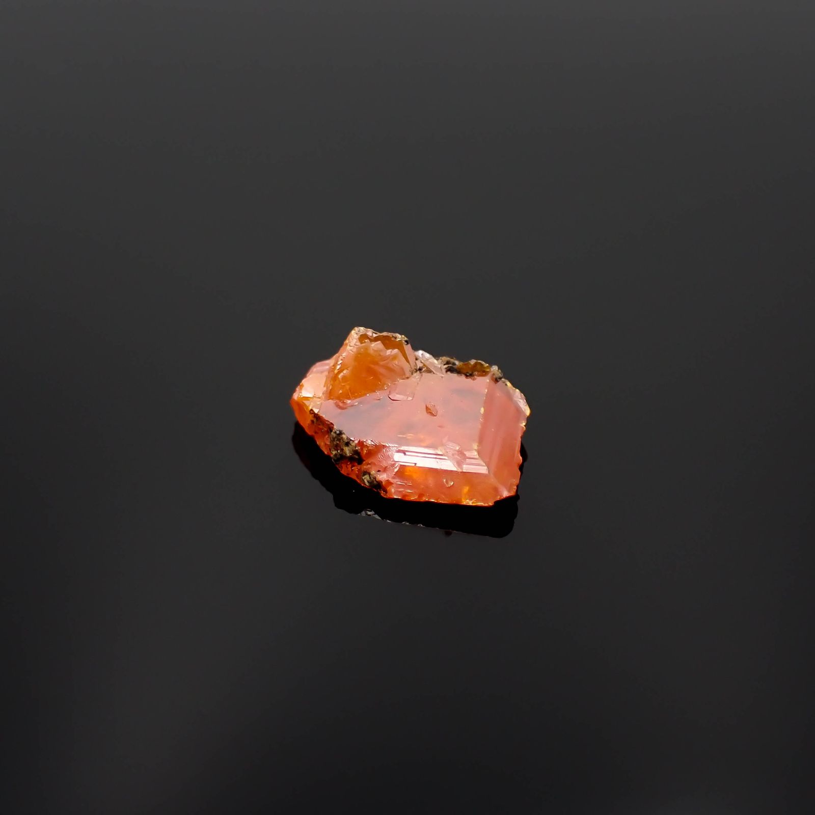 ウルフェナイト 原石 アメリカ・アリゾナ州・レッドクラウド鉱山産 9.27ct[230421826]15.8x11mm前後