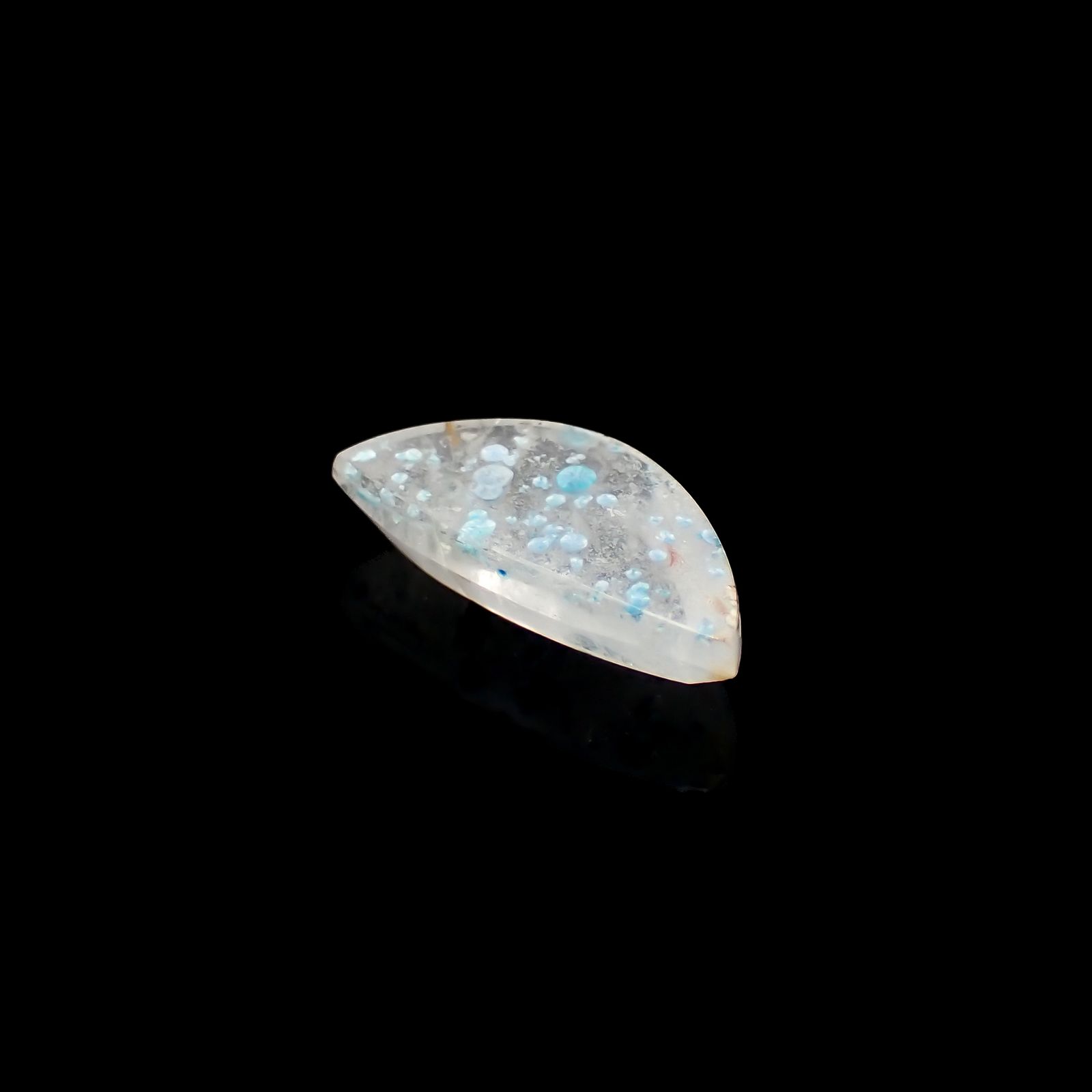 ◇フリーフォーム◇パライバクォーツ ブラジル産 2.53ct[231023598]14.5x6.7mm前後