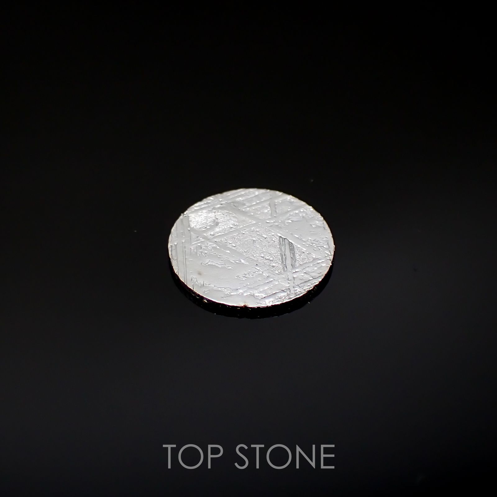 ムオニナルスタ隕石 発見地：スウェーデン 1.69ct[220115610]9.9x9.9mm前後