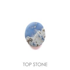 マトリックスブルーオパール アメリカ・オレゴン州産 3.09ct[220917796]12.5x10.3mm前後
