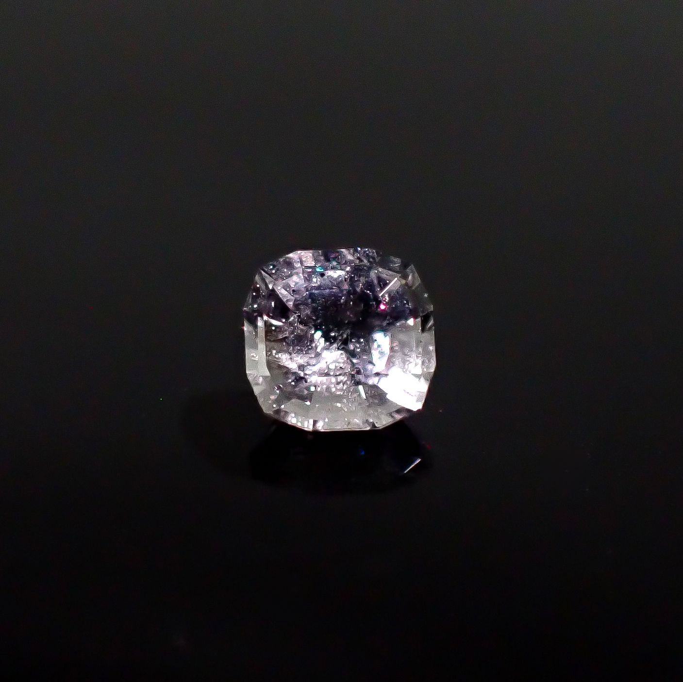 ◇カスタムカット◇ティンカーベルクォーツ ブラジル産 0.54ct[240628179]5.1x4.9mm前後