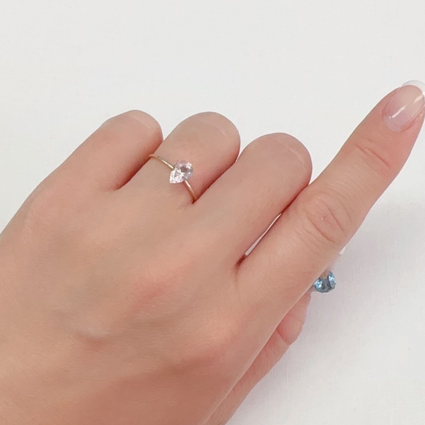 モルガナイト ブラジル産 0.67ct[240326768]7x4.9mm前後