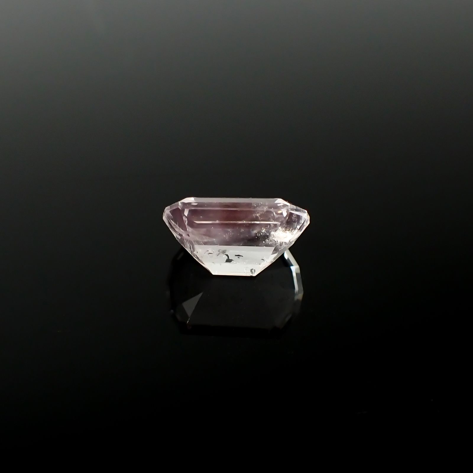 ◇カスタムカット◇ピンクエンジェルラダー マダガスカル産 3.69ct[240125429]11.9x8.4mm前後