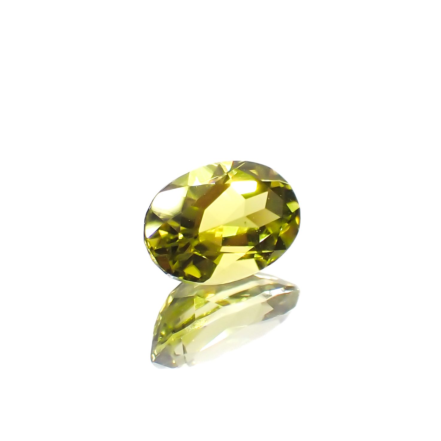 カナリートルマリン ザンビア・カナリー鉱山産 0.50ct[230823144]6.2x4.1mm前後