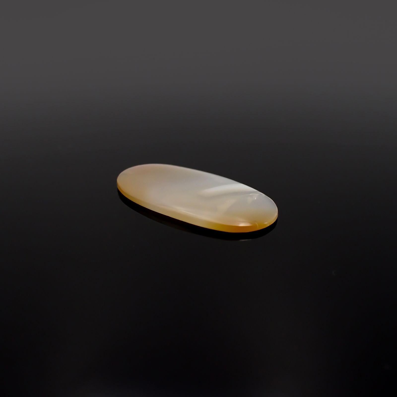 アイリスアゲート スライス インドネシア・スマトラ産 4.51ct[231023658]23.4x11.8mm前後