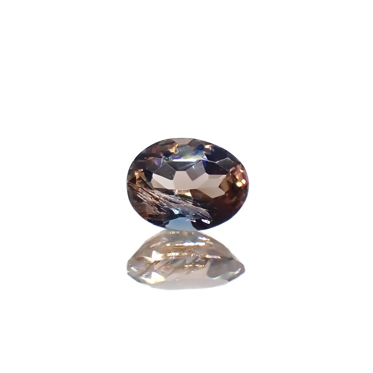 ブルーティント アキシナイト パキスタン産 0.23ct[230321057]4.4x3.4mm前後
