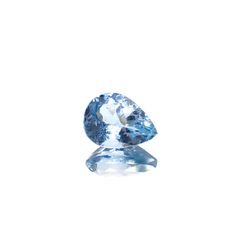アクアマリン サンタマリアカラー マダガスカル産 0.97ct[240326968]7.8x5.8mm前後