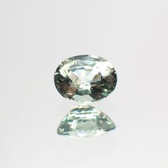 アレキサンドライト(宝石名アレキサンドライト) マダガスカル産 0.277ct ソ付(彩珠)[20117006]4.3×3.3mm前後