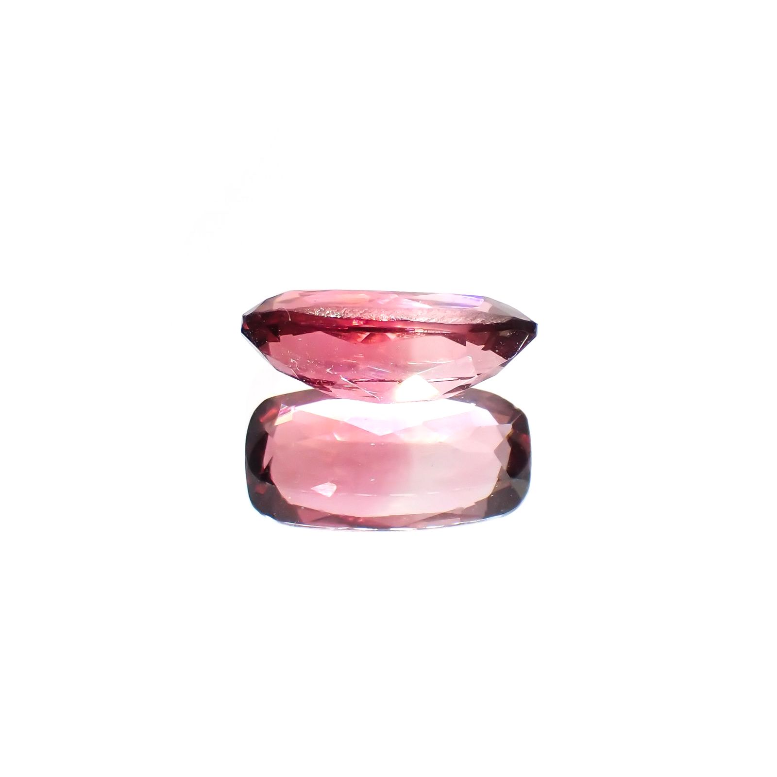 バイカラートルマリン(宝石名トルマリン)コンゴ産 1.99ct 識別済[250114991]11.2x5.8mm前後