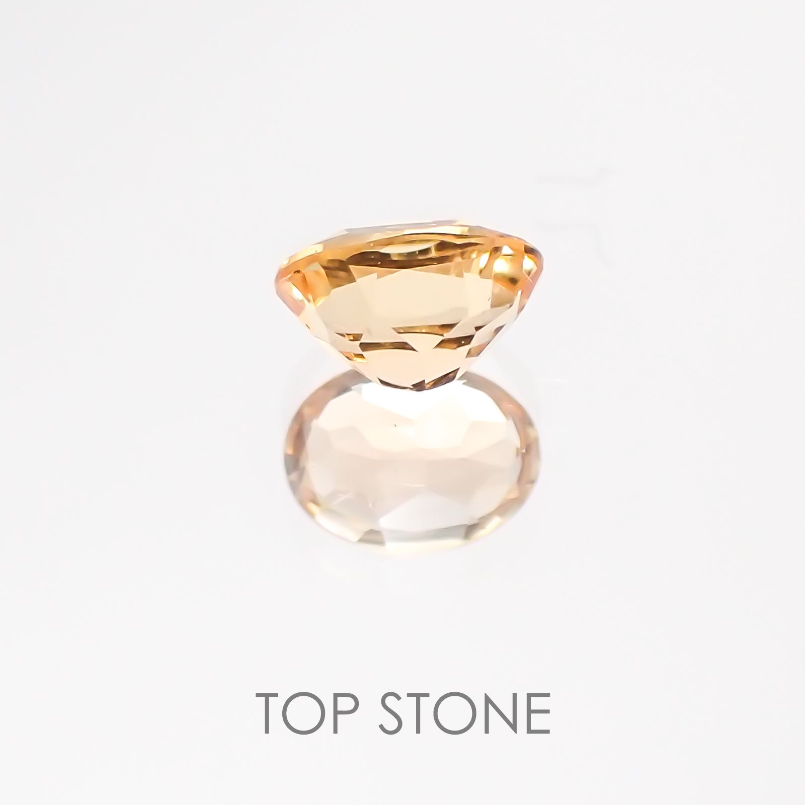 インペリアルトパーズ ブラジル産 ルース 0.36ct[20127866]4.8×3.5mm前後