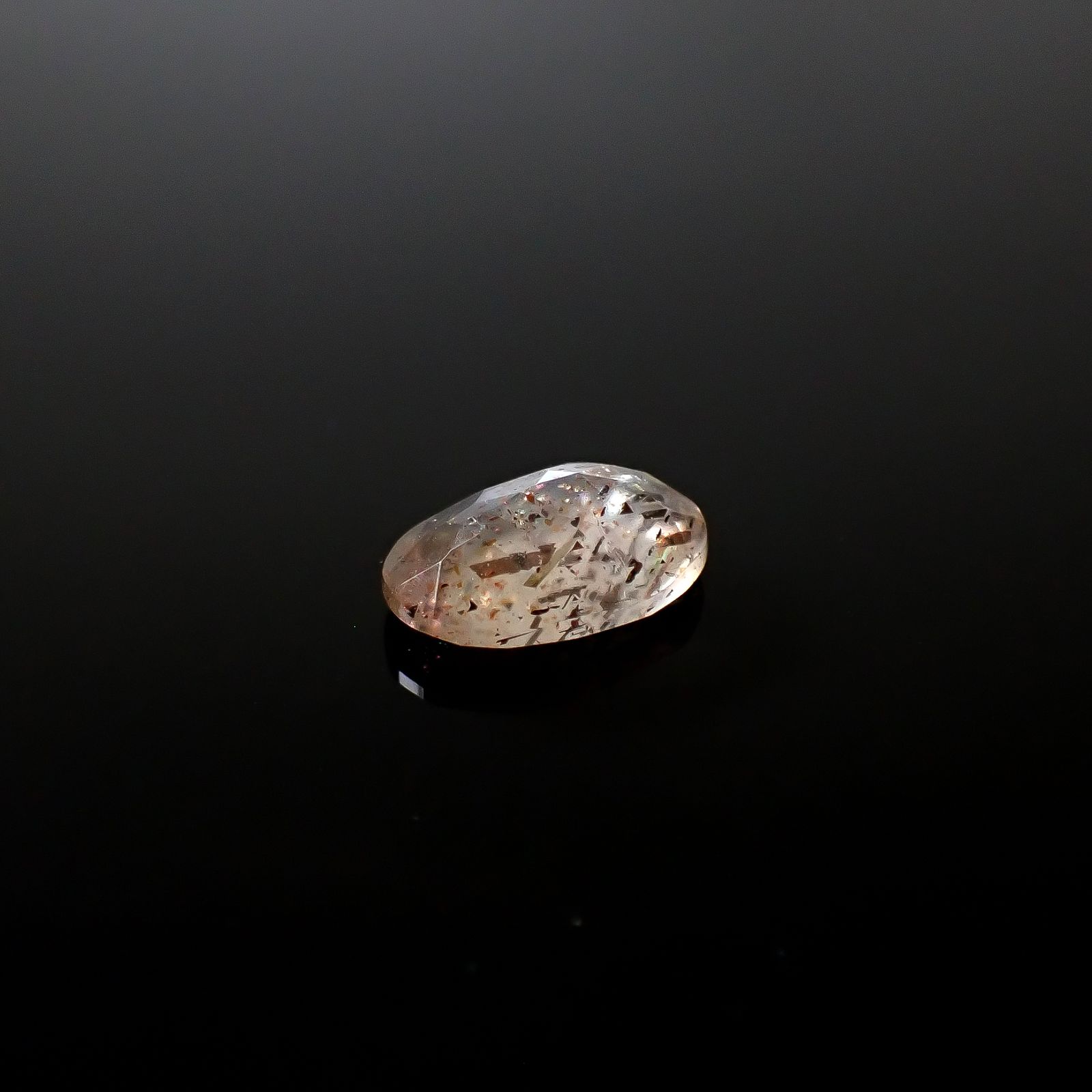 レインボーラティスサンストーン オーストラリア産 2.15ct [250730697]11.1x7.4mm前後
