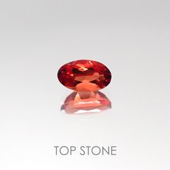 <ランダムセレクト1個販売> アンデシン オーバルカット チベット産 0.21ct前後[20095527-PAC]5.1×3mm前後