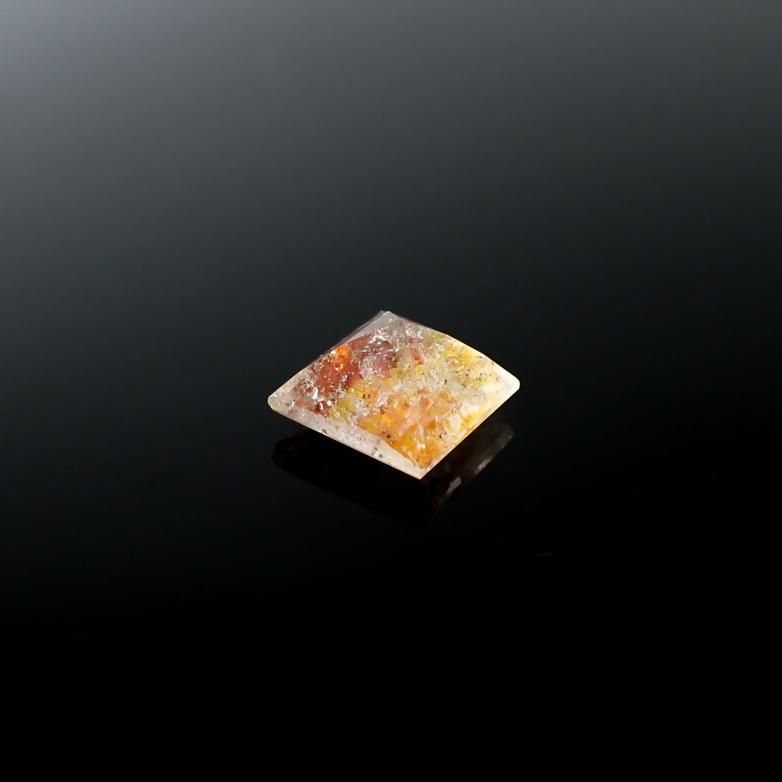 オーロラクォーツ ブラジル産 8.25ct[240225905]12.2x12.1mm前後