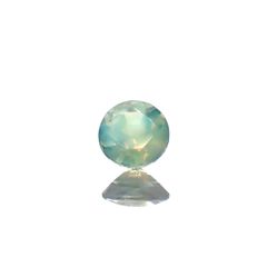シルキーアレキサンドライト(宝石名アレキサンドライト)ブラジル・ミナスジェライス州ヘマチタ鉱山産 0.12ct 識別済[240527398]3x3mm前後