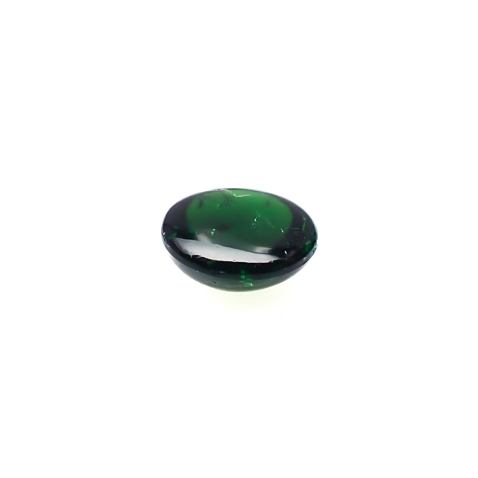 クロムトルマリン タンザニア産 0.94ct[240527782]6.5x5.7mm前後