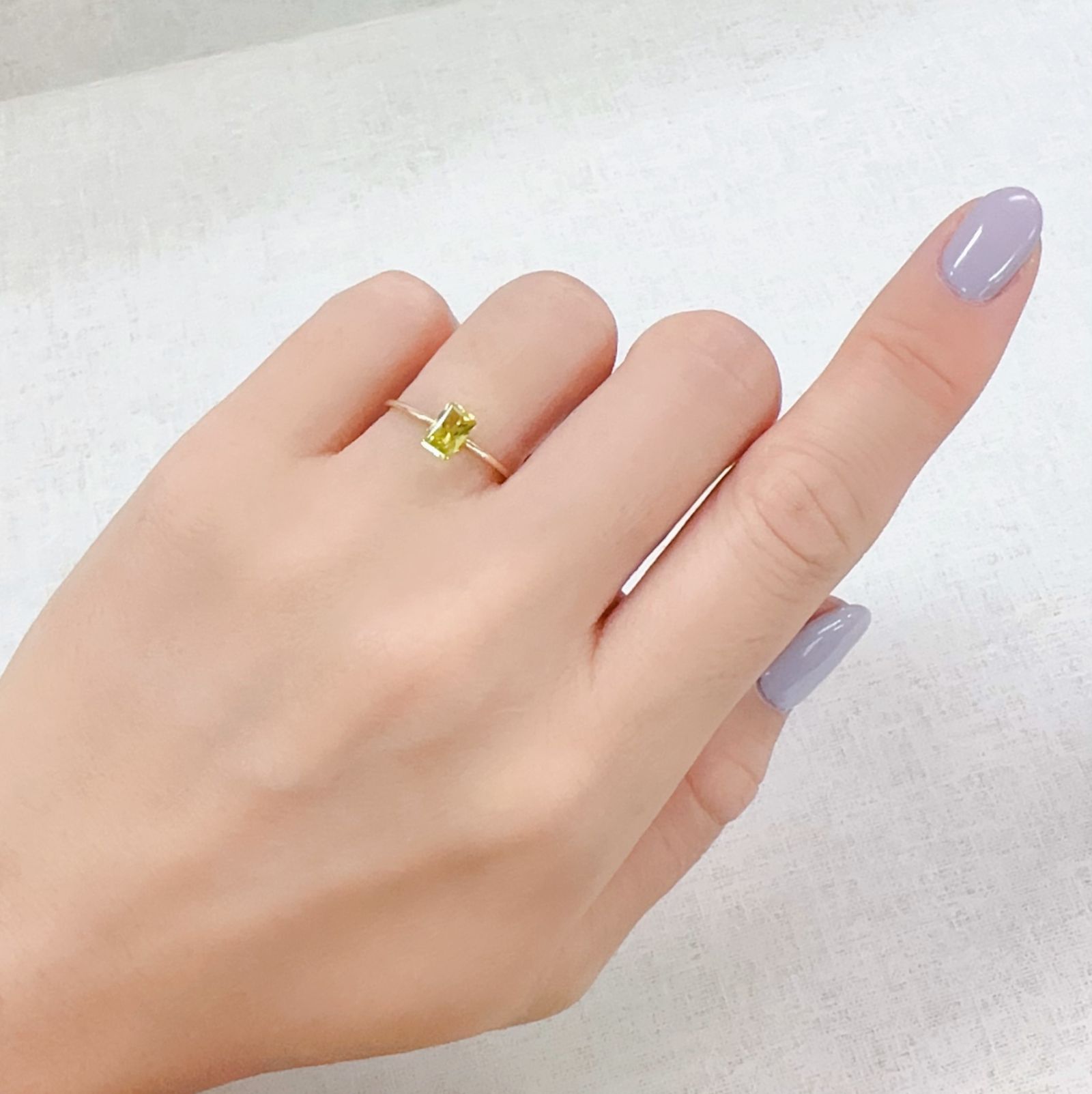カナリートルマリン ザンビア・カナリー鉱山産 0.50ct[230823138]6x3.8mm前後