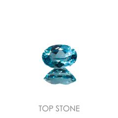 アパタイト(宝石名アパタイト)マダガスカル産 0.98ct 識別済[220616384]7.2x5.1mm前後