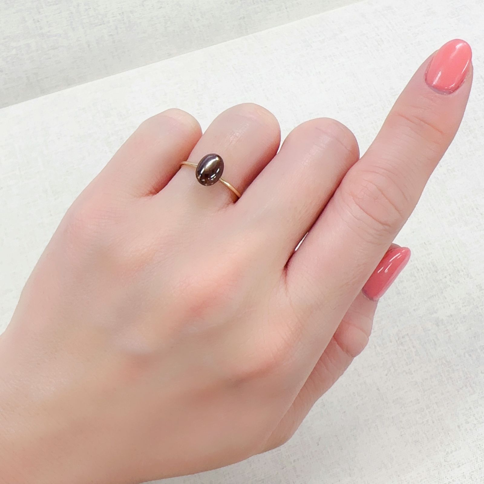 レインボーガーネット 日本・奈良県天川村産 1.87ct[230220770]8.2x6.1mm前後