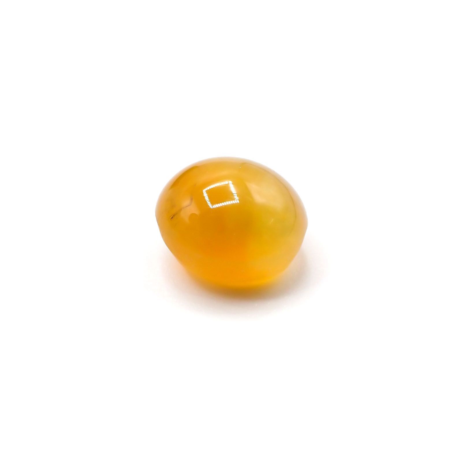 メキシコオパールキャッツアイ(宝石名オパール・キャッツアイ)メキシコ産 5.13ct 識別済[231023991]11.3x9.8mm前後